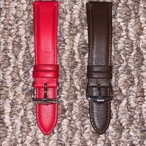 Lightly used 20MM watch bands